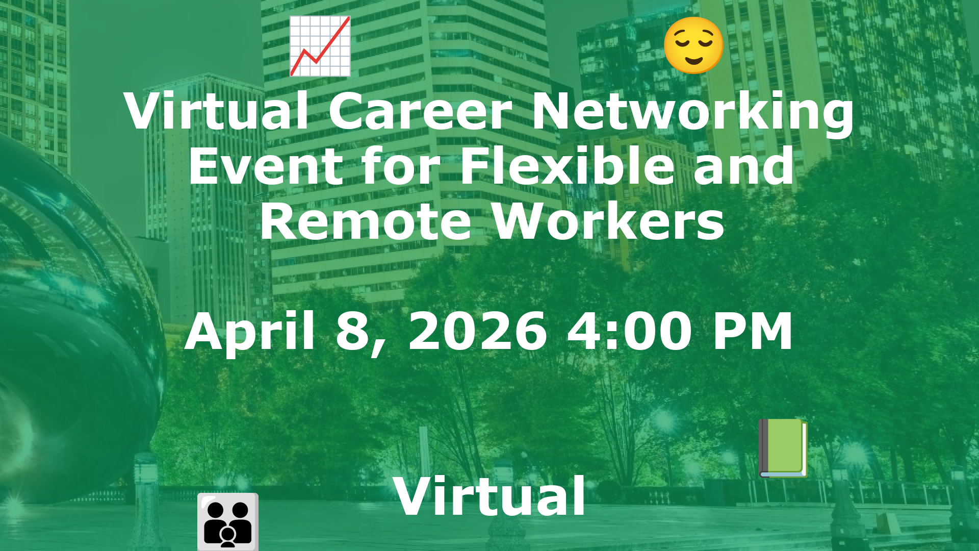 Virtual Career Networking Event for Flexible and Remote Workers event image